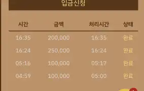 우드 가입후 현재65 다이..