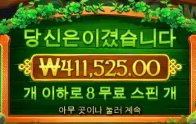 클로버 골드 바닥