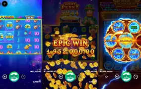 럭키 페니에서 195만원 먹었다 ㄷㄷ