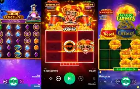 부운고 멀티슬롯 3개 같이 돌려봄