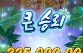 큰 승리 제대로 적중했습니다