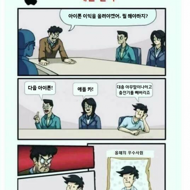 애플의 우수사원