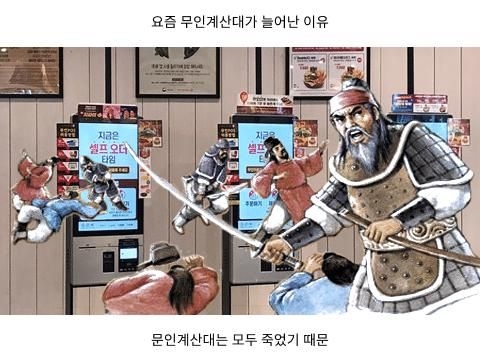 요즘 무인 계산대가 늘어난 이유