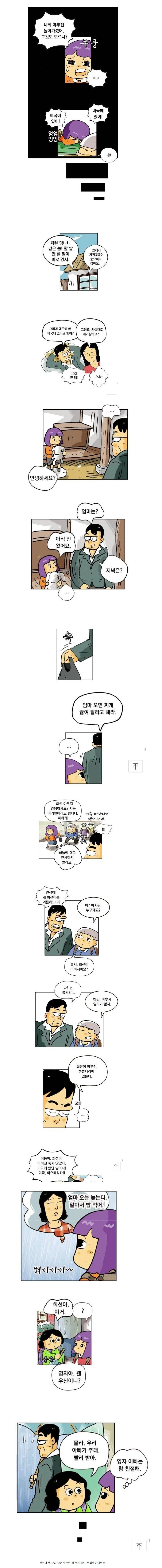 미국 갔다던 희선이 아버지는 사실..