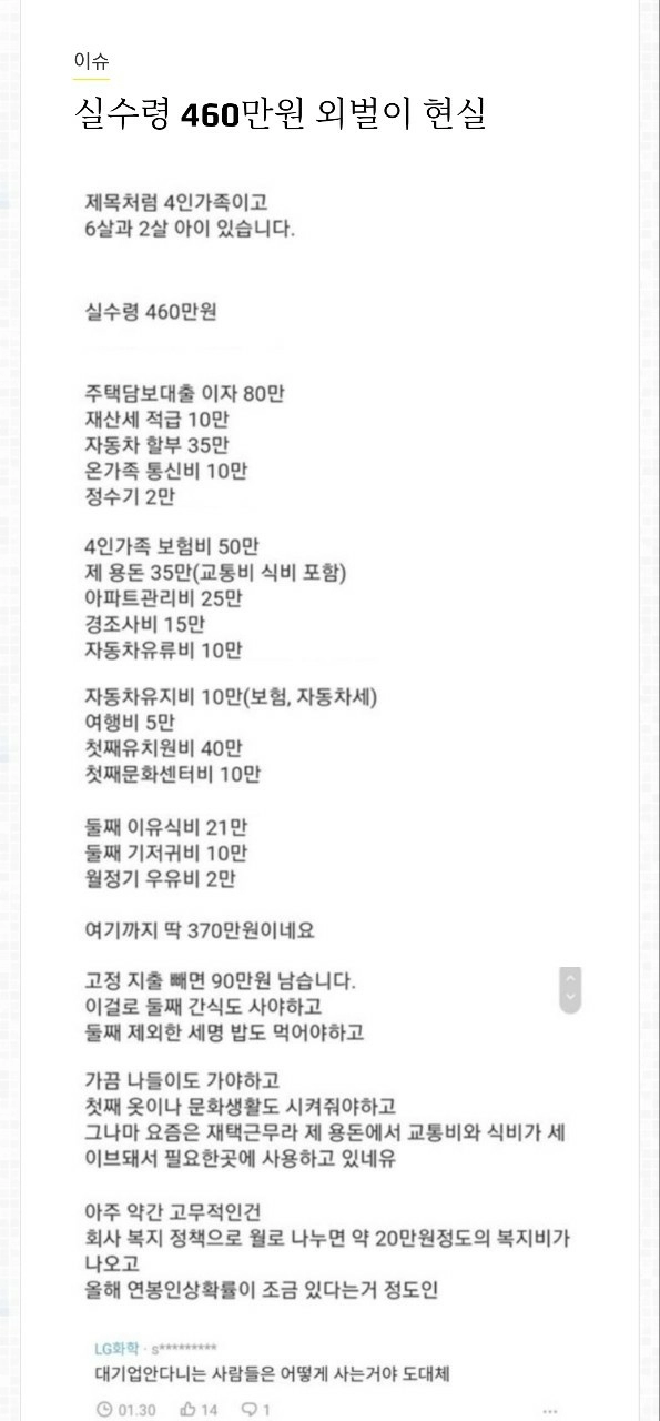 실수령 460만원 외벌이 현실.jpg