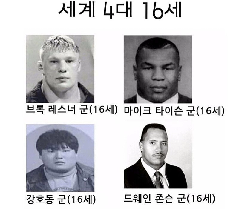 세계에서 유명한 16세 아이들