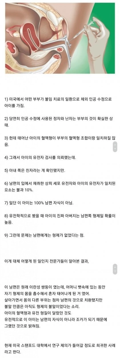 분명 친자가 맞는데 친자확인에서 불일치가 뜨는 사례