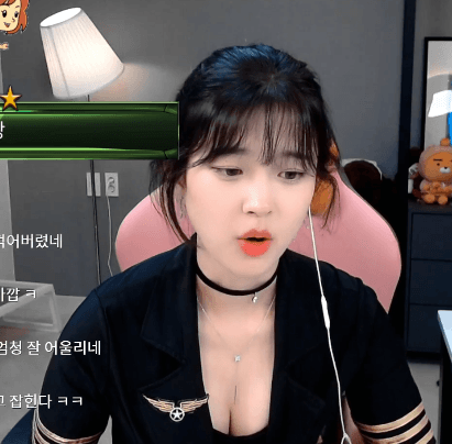 [은꼴] BJ문월 알찬 가슴 모음.gif