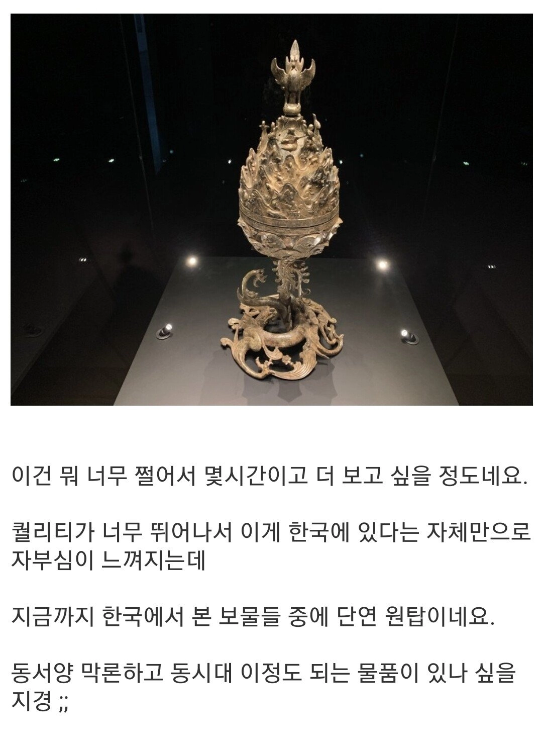 실물로 보면 넋놓고 보게된다는 한국 유물.jpg