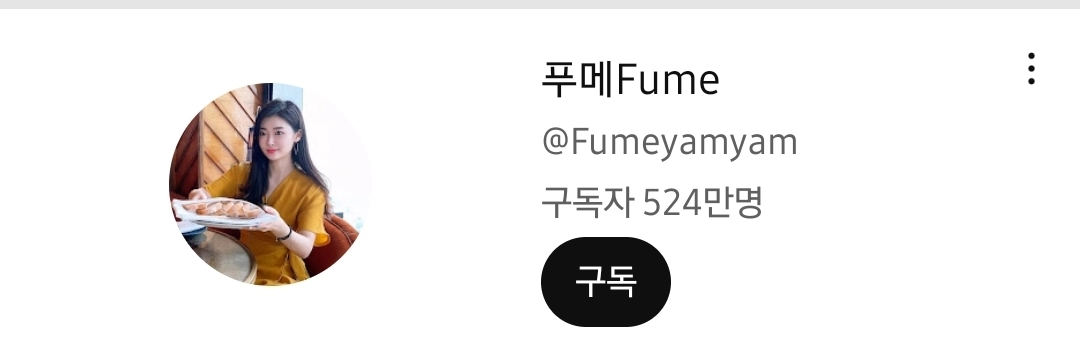 구독자 5백만명 이상 먹방 유튜버 예상 수익은?