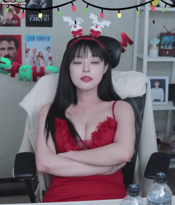 산타걸 김갑주 쎅쓰한 가슴노출