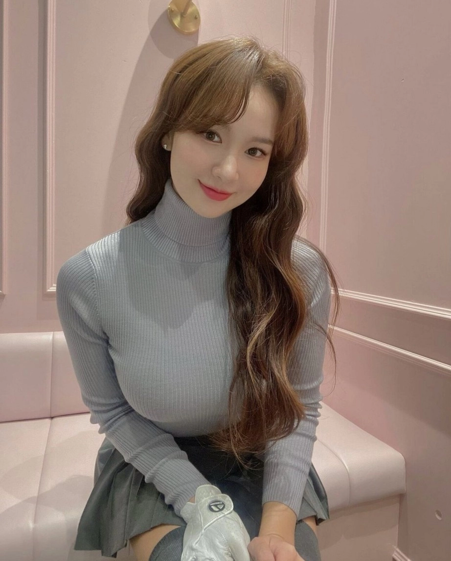 하체 탄탄한 김은선 골프 프로