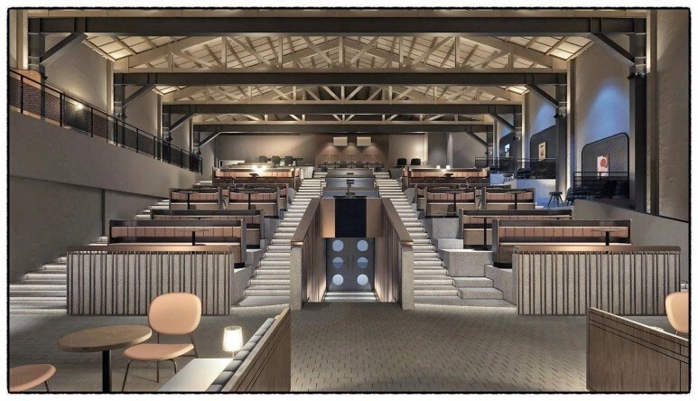 재래시장 폐극장에 입점한 스타벅스 위엄