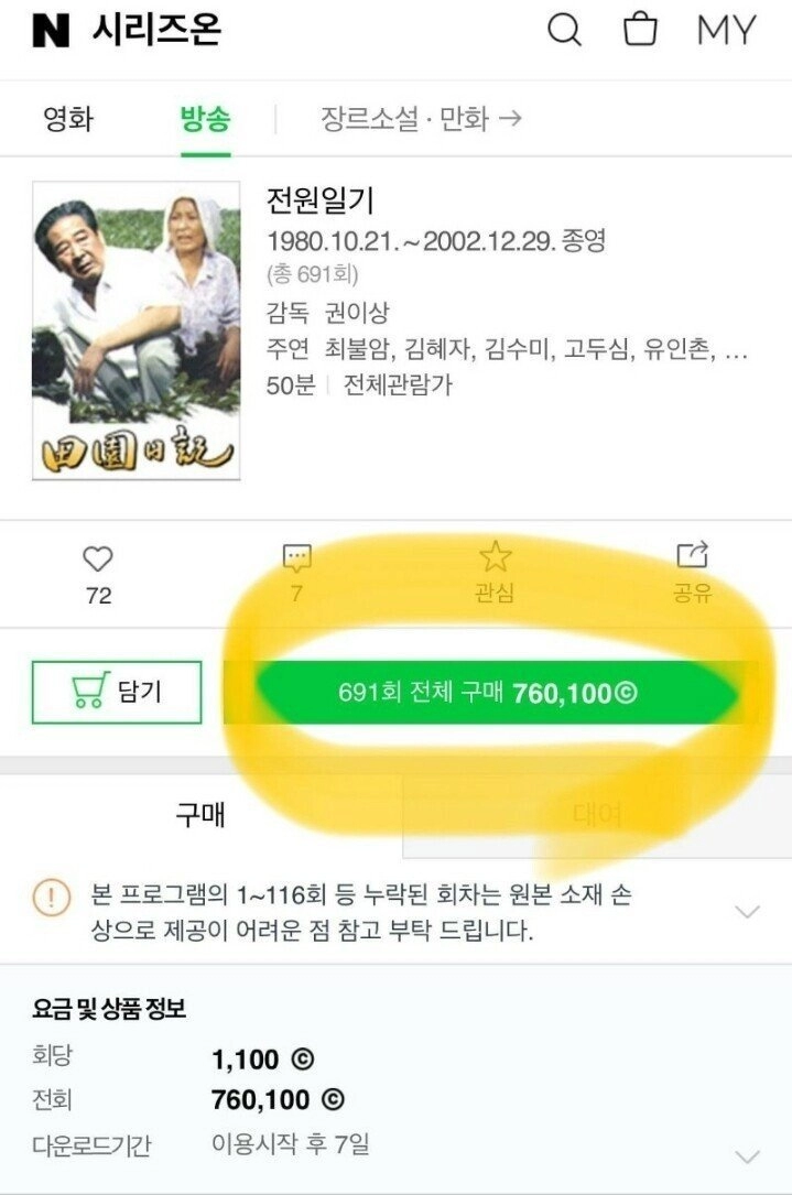 정주행하려면 76만원이 필요한 한국드라마