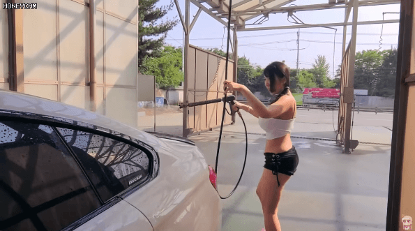 육덕 셀프 세차