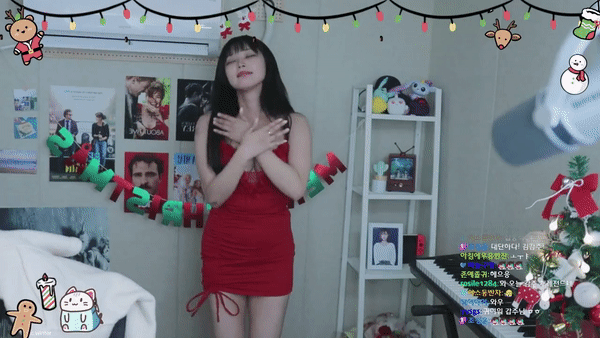 산타걸 김갑주 쎅쓰한 가슴노출