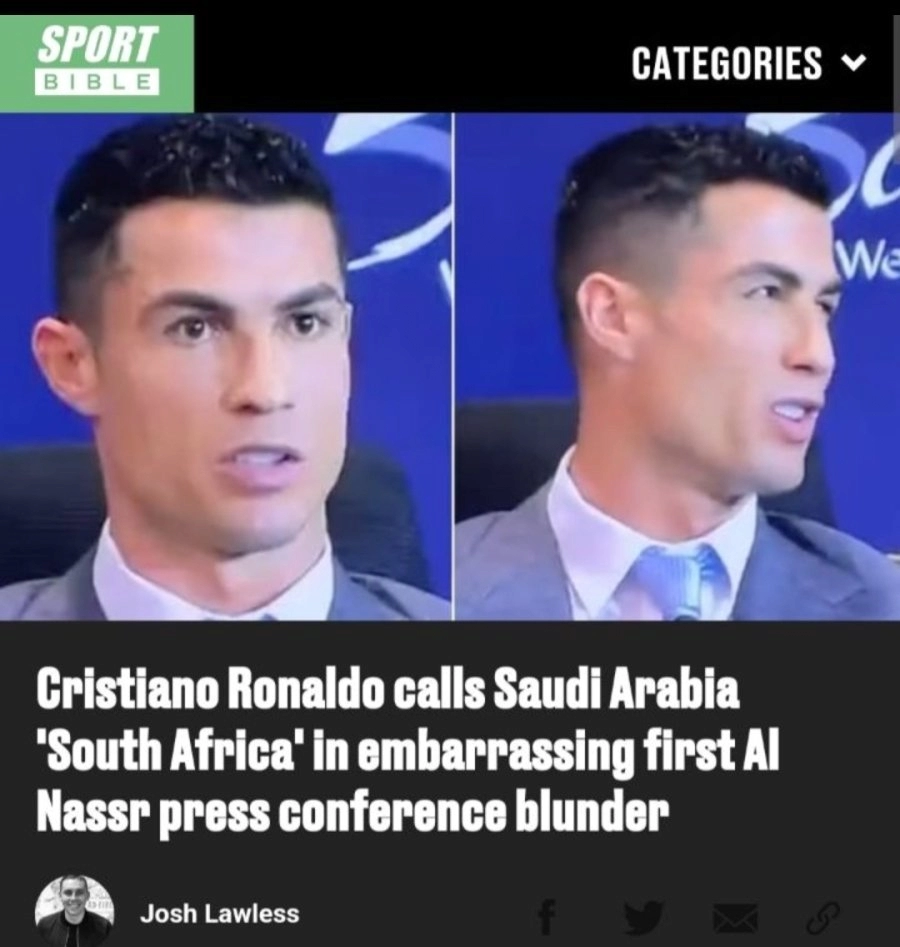 입단식부터 사고쳐서 현지팬들에게 욕먹는 호날두.jpg