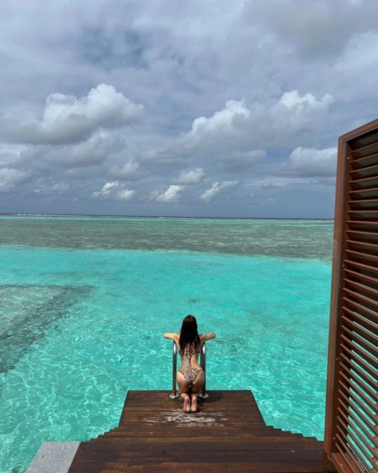 오또맘 레전드 호피 비키니