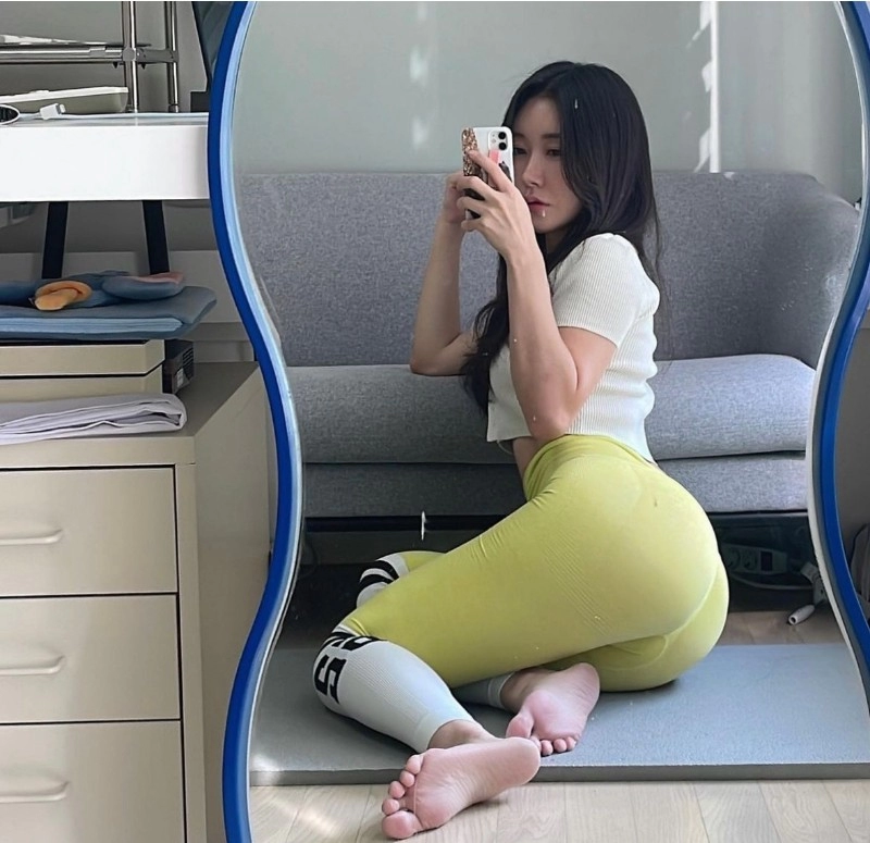 인스타 레깅스녀