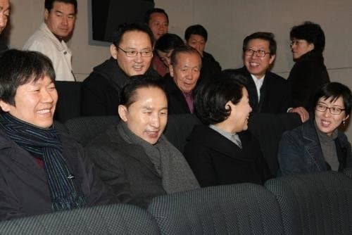 역대 대통령들의 관람영화들