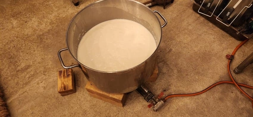 집에서 카이막 만들기