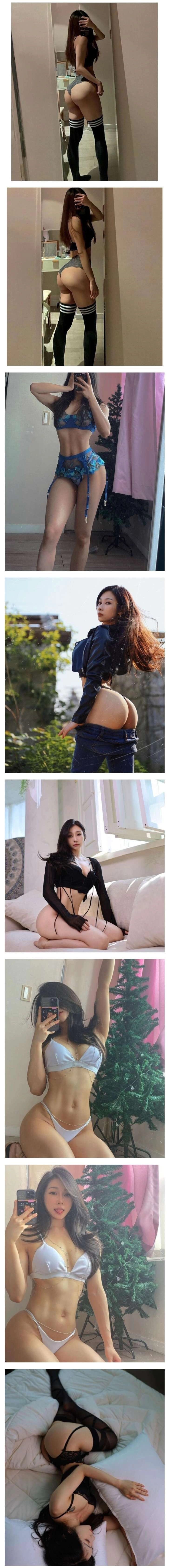 운동하는 대만 처자