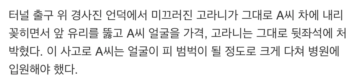 또 레전드 갱신된 한문철TV ㄷㄷㄷㄷㄷ