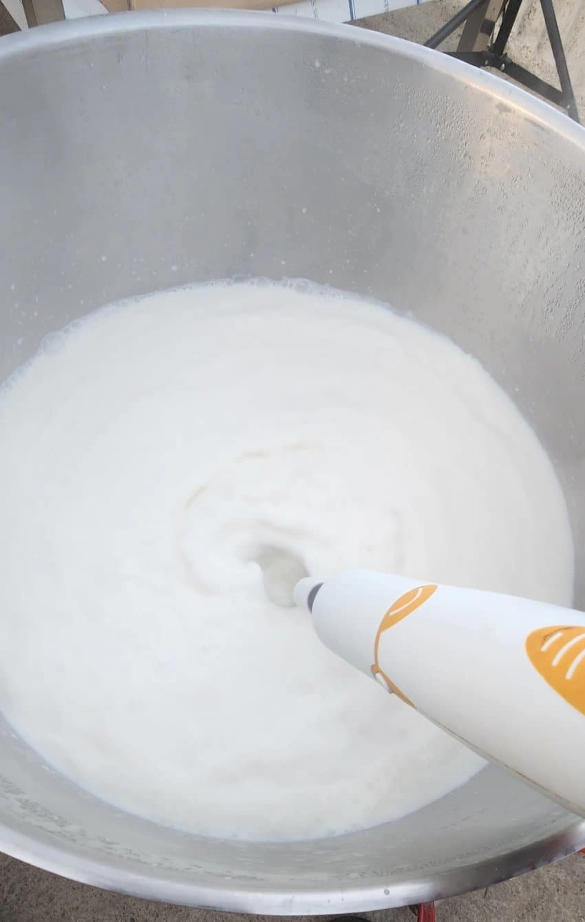 집에서 카이막 만들기