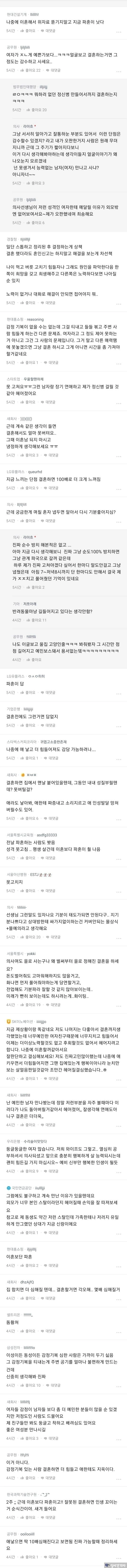 결혼 2주남기고 감정기복심한 예비신부때매 파혼고민인 의사
