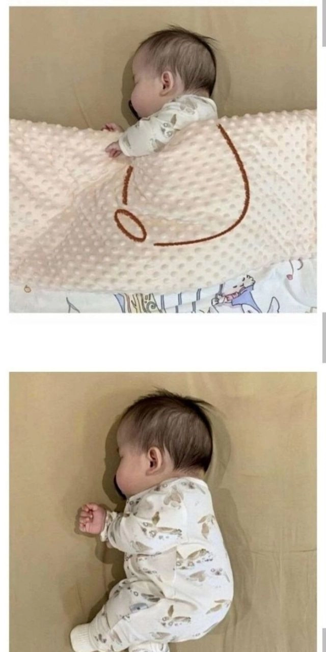 귀여운 아기 자는모습