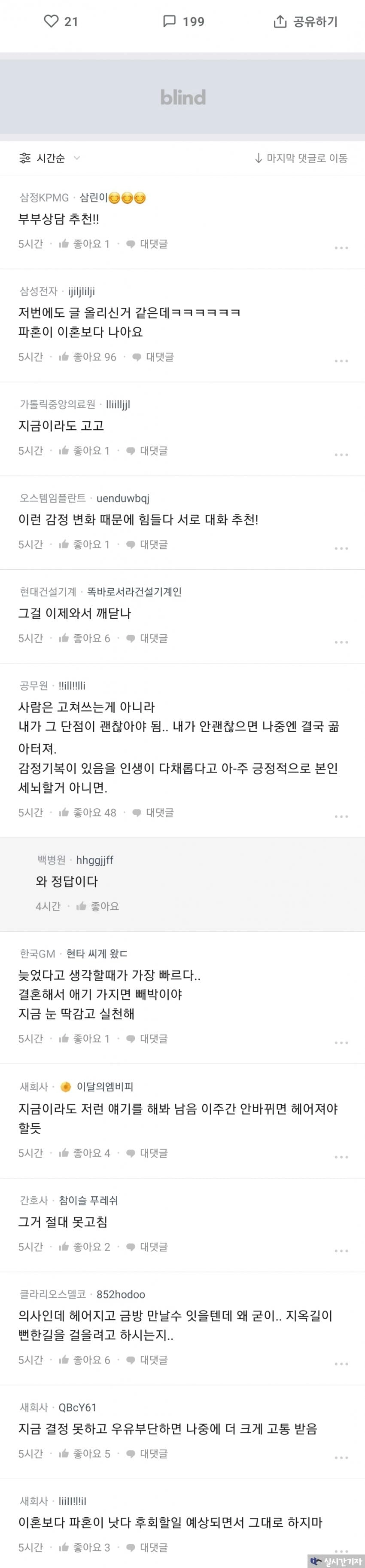 결혼 2주남기고 감정기복심한 예비신부때매 파혼고민인 의사