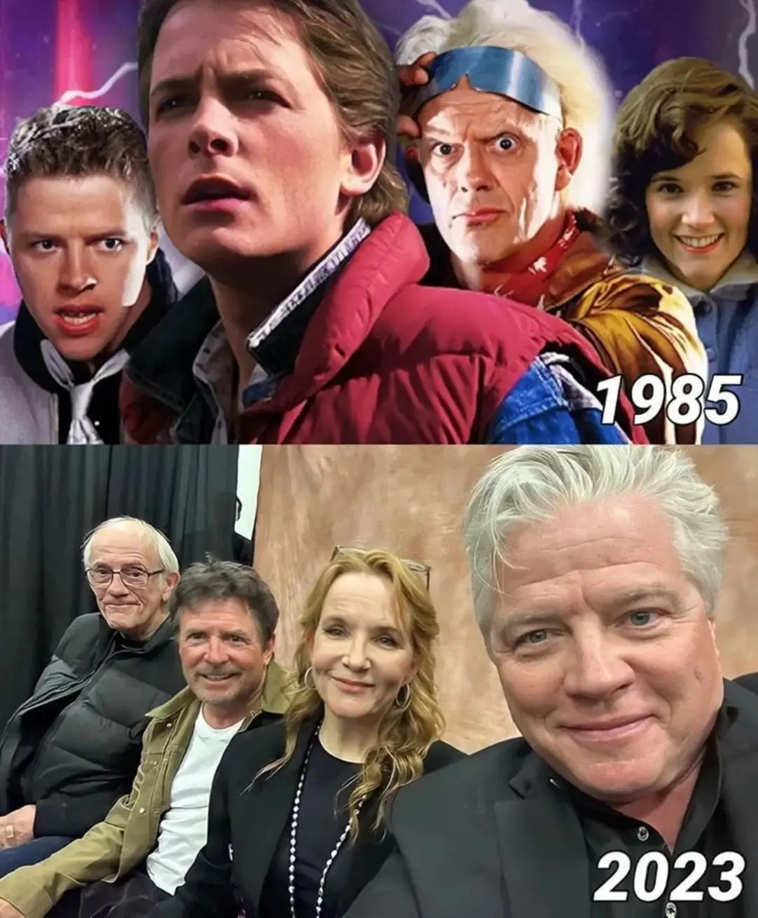 백 투 더 퓨쳐 출연진 과거&현재 모습
