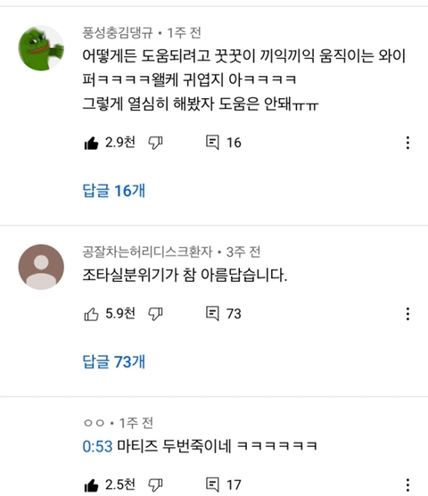 섬진강이 범람해서 통근버스로 회사 탈출하는 영상
