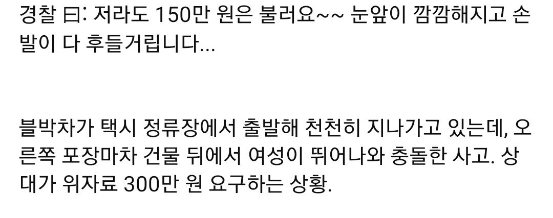 한문철TV, 자해공갈 수준 의심되는 미친년