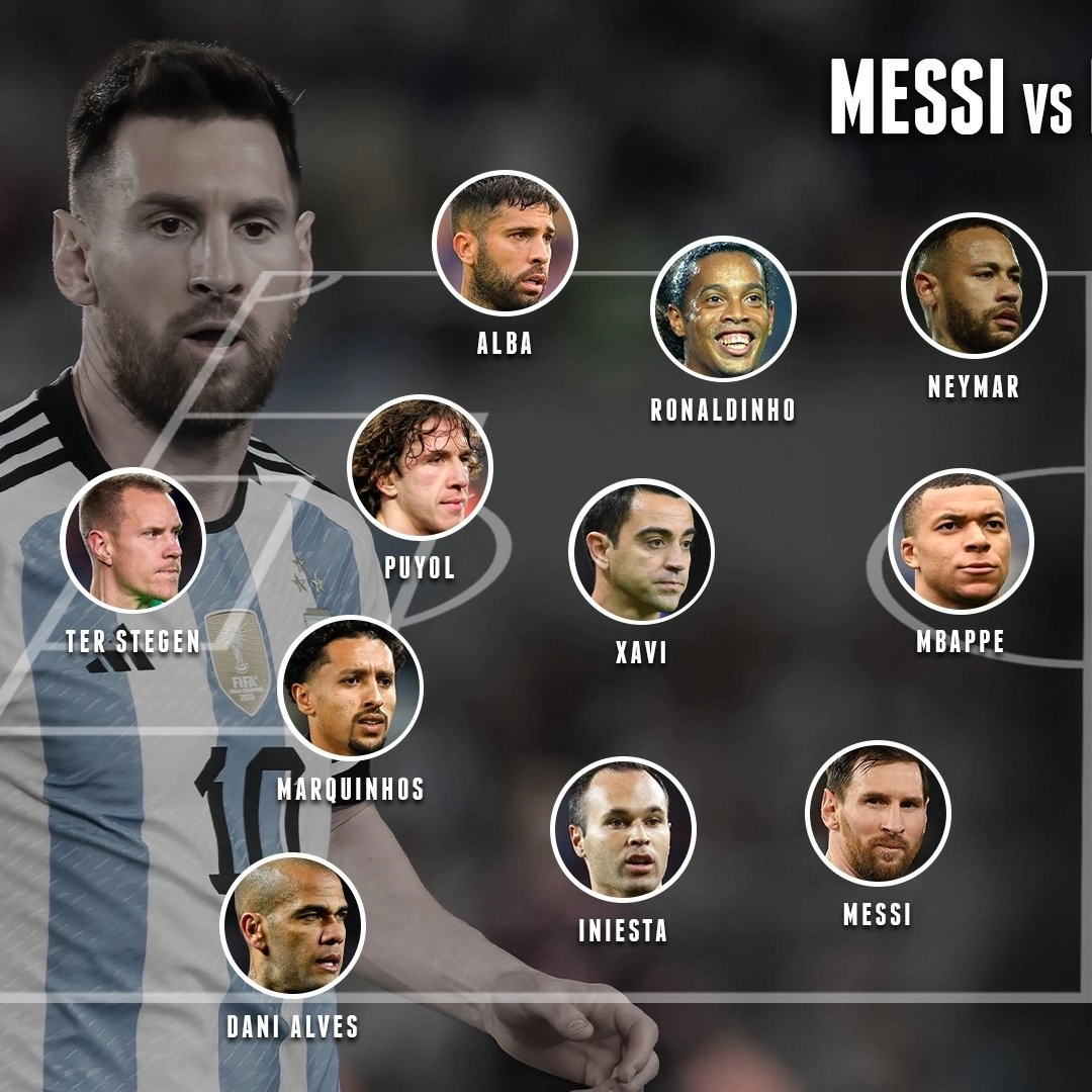 메시팀 vs 호날두팀 베스트 11