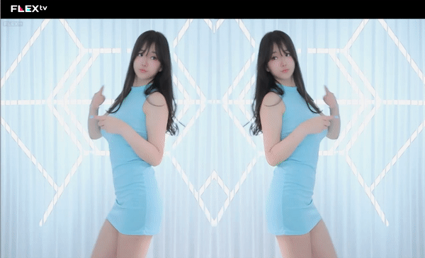 움짤)복고댄스로 안구정화 시켜주는 사라쨩 헤으으응