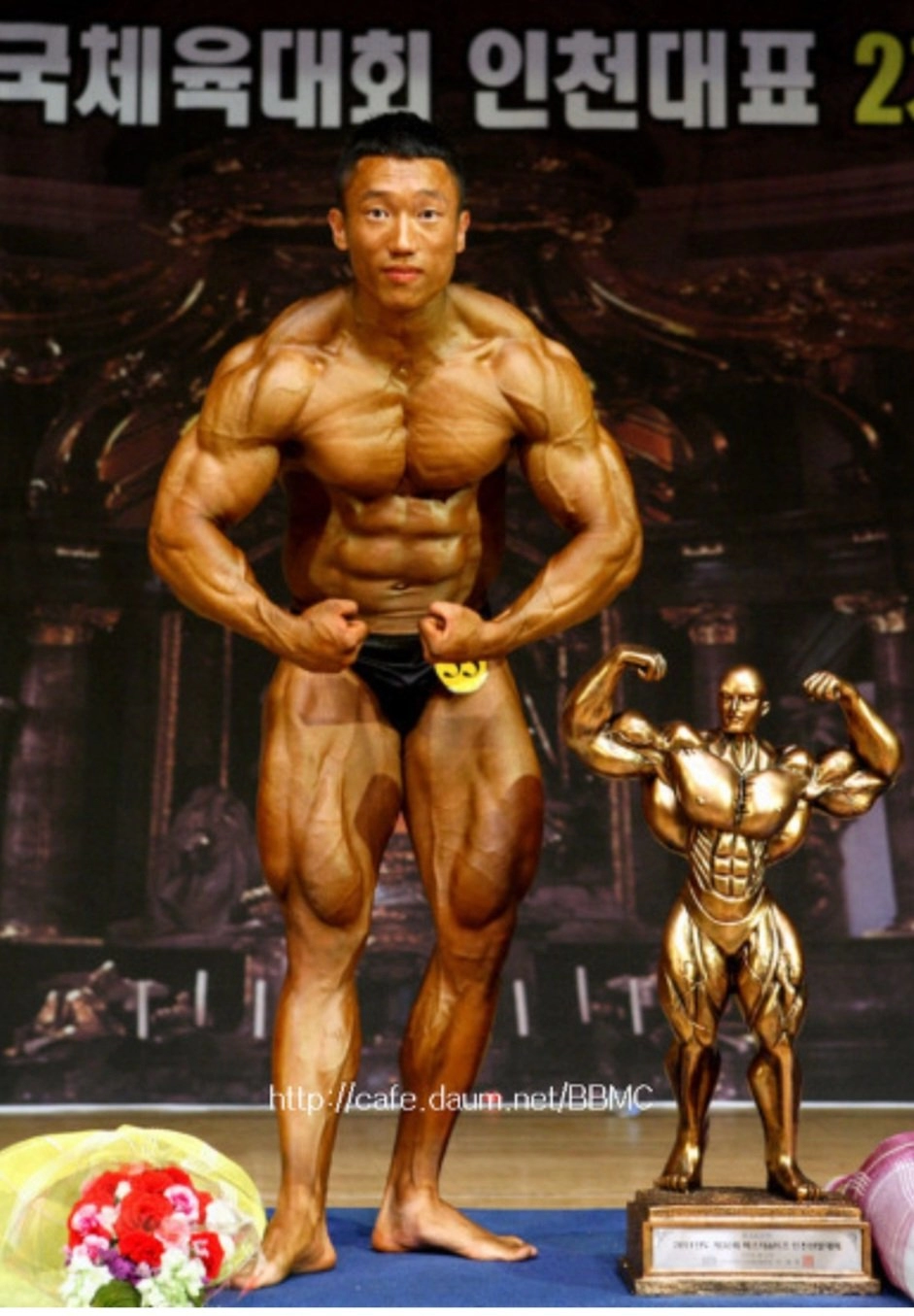 인천 주차 폭행남 보디빌더 몸변화