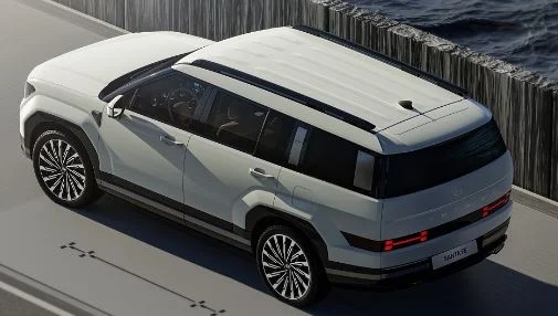 싼타페 신형 도로 실물 사진