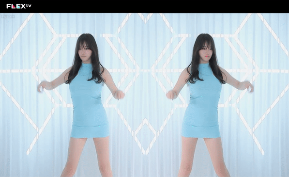 움짤)복고댄스로 안구정화 시켜주는 사라쨩 헤으으응