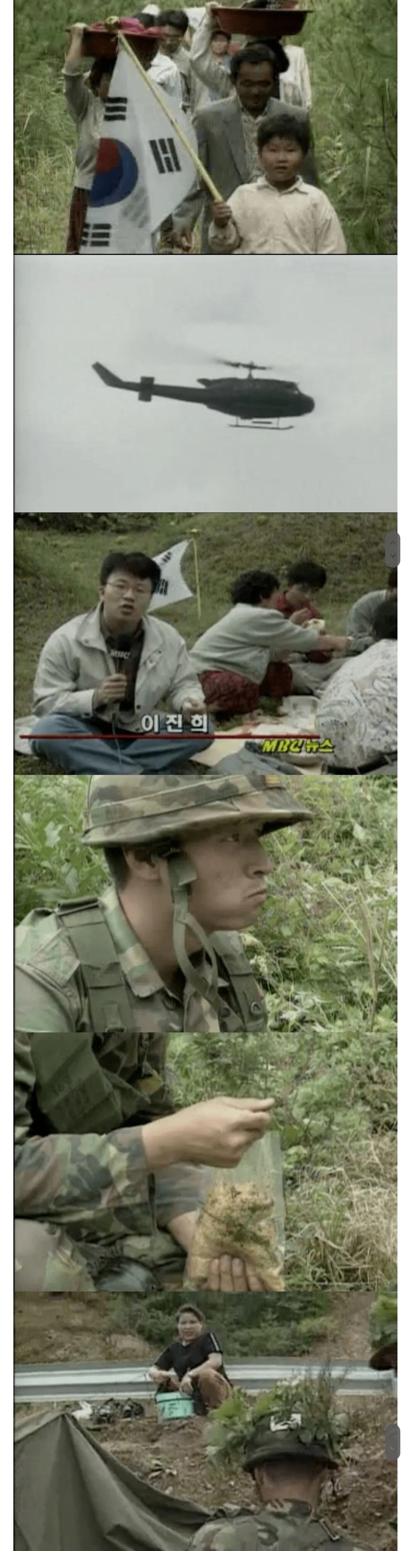 성묘가는데 태극기 들고 다녔던 이유