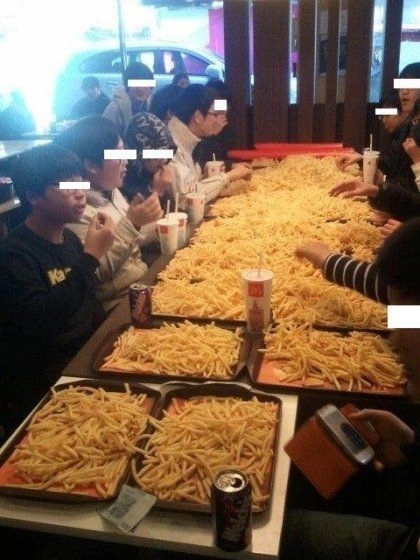 간자튀김 동호회사 정모