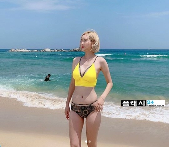 서현숙 치어리더 수영복