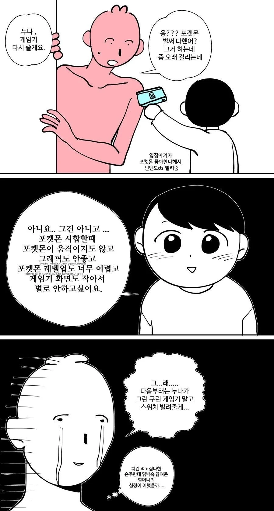 옆집 아이한테 DS 빌려주고 상처받은 이야기