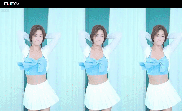 움짤)상큼하고 섹시하네 안구정화 개꿀~!해유해유~럽미럽미