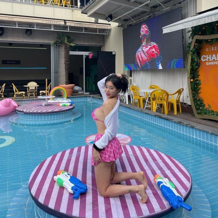 양양 놀러간 BJ미래 비키니