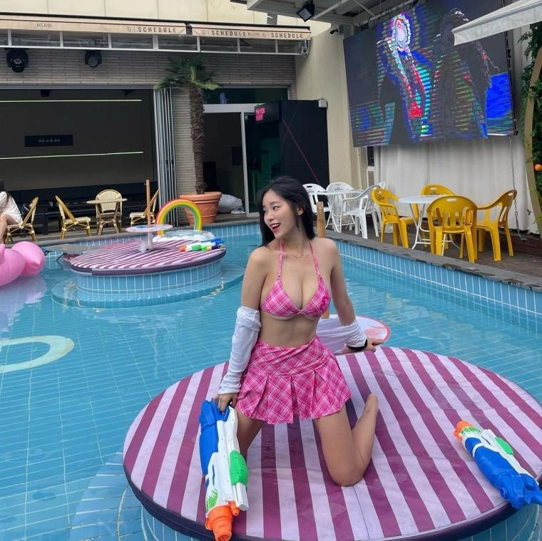 양양 놀러간 BJ미래 비키니