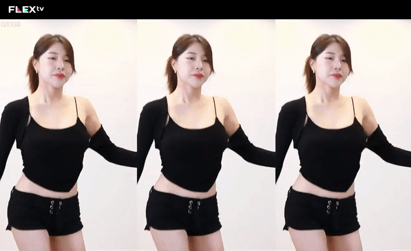 움짤)보라누나 허리돌림 개쩌네 ㅎㄷㄷㄷ안구정화 쌉가능!!!