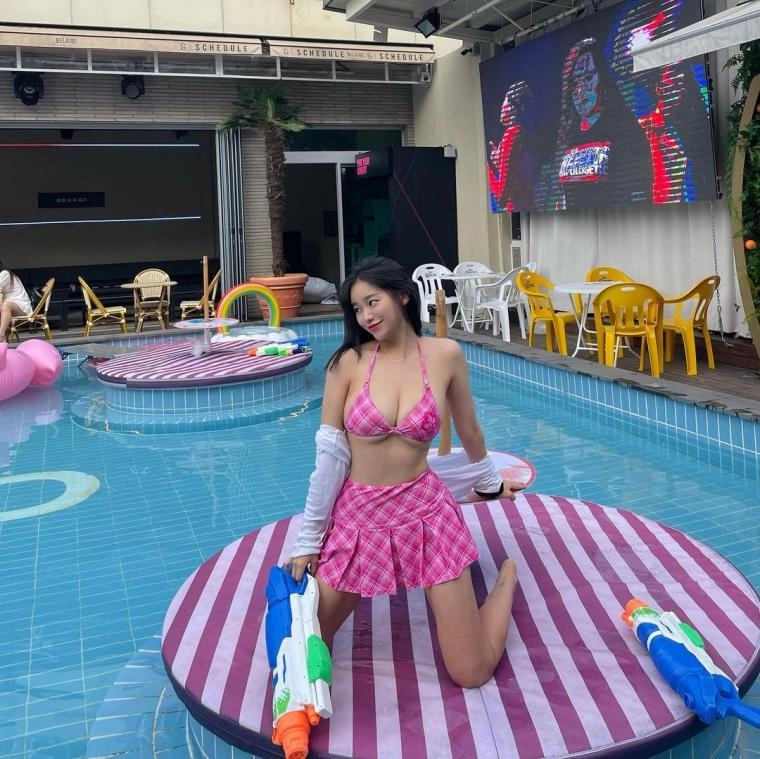 양양 놀러간 BJ미래 비키니