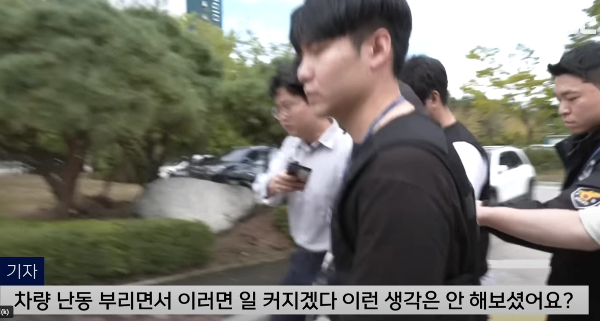 안산 음주운전 기자 질문