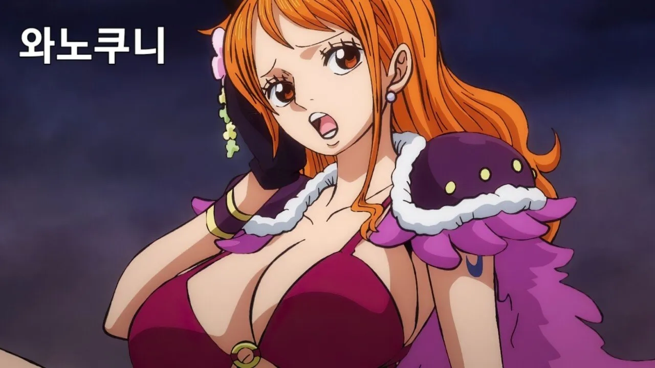 원피스 나미 가슴이 자꾸 커지는 이유